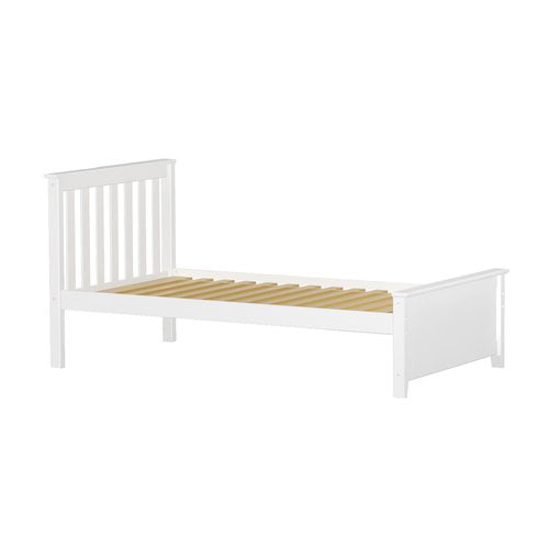 Twin White Max & Lily Bed Twin White Max & Lily Bed
